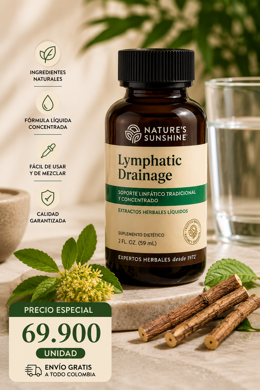 Suplemento dietario con ingredientes de origen natural| PREMIUM